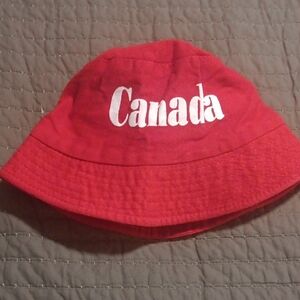 Red Canada Bucket Hat